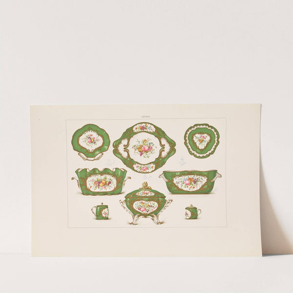 The soft porcelain of Sèvres Pl.10 (1892) by Edouard Garnier