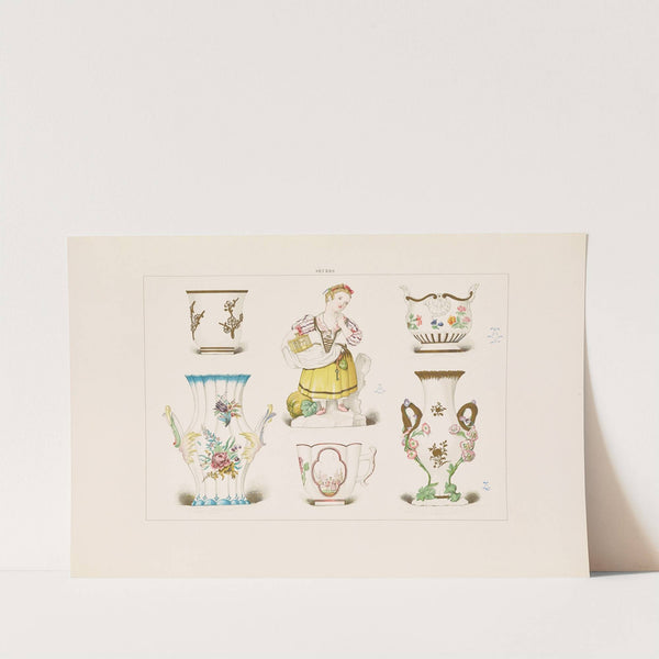 The soft porcelain of Sèvres Pl.12 (1892) by Edouard Garnier