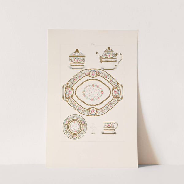 The soft porcelain of Sèvres Pl.13 (1892) by Edouard Garnier