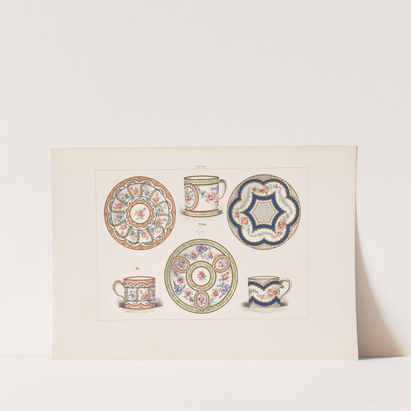 The soft porcelain of Sèvres Pl.15 (1892) by Edouard Garnier