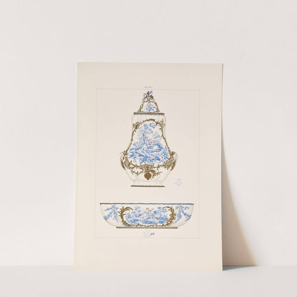 The soft porcelain of Sèvres Pl.17 (1892) by Edouard Garnier