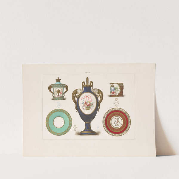 The soft porcelain of Sèvres Pl.24 (1892) by Edouard Garnier