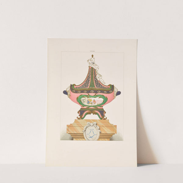 The soft porcelain of Sèvres Pl.25 (1892) by Edouard Garnier