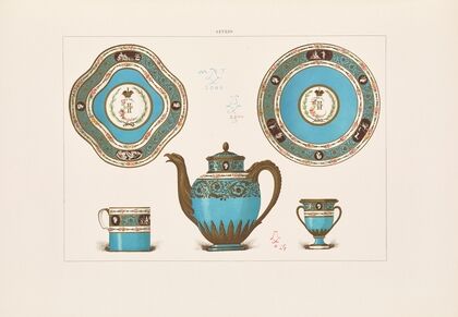 The soft porcelain of Sèvres Pl.38 (1892)