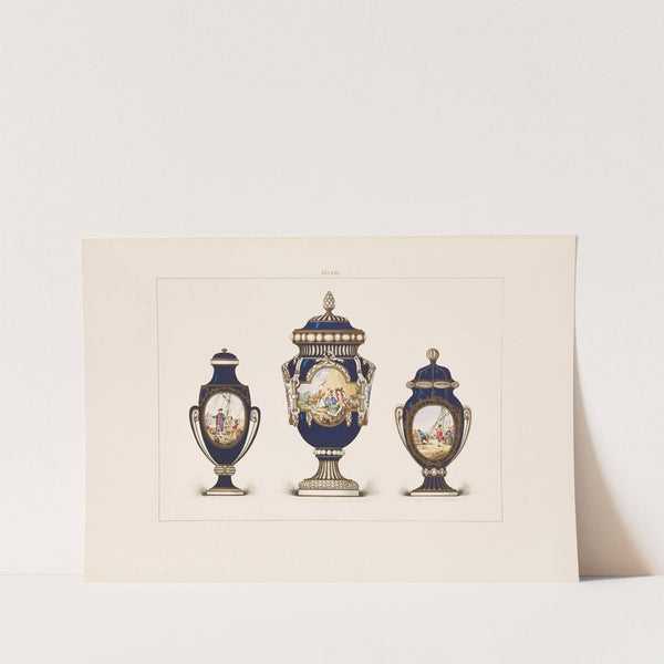 The soft porcelain of Sèvres Pl.40 (1892) by Edouard Garnier