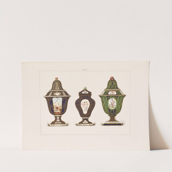 The soft porcelain of Sèvres Pl.45 (1892) by Edouard Garnier