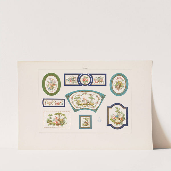 The soft porcelain of Sèvres Pl.48 (1892) by Edouard Garnier