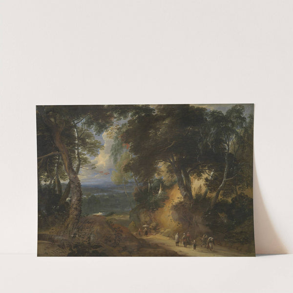 The Soignes Forest (17th century) by Lodewijk de Vadder