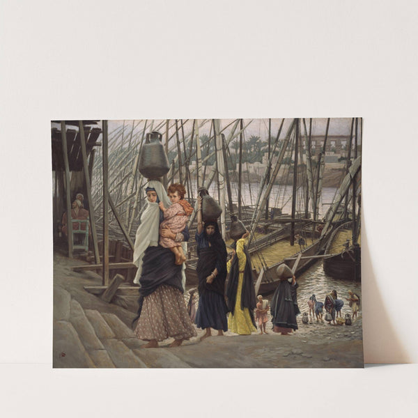 The Sojourn in Egypt (c.1886-1894) by James Tissot