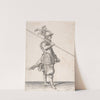 The Soldier Carrying His Pike at the Slope by Jacob de Gheyn II