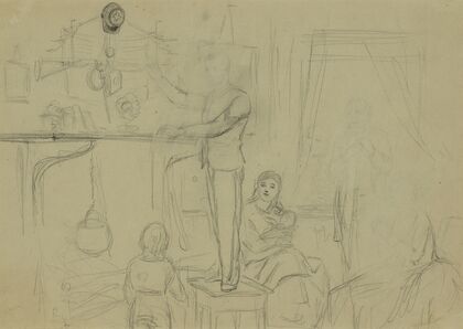The soldier returns to the hearth