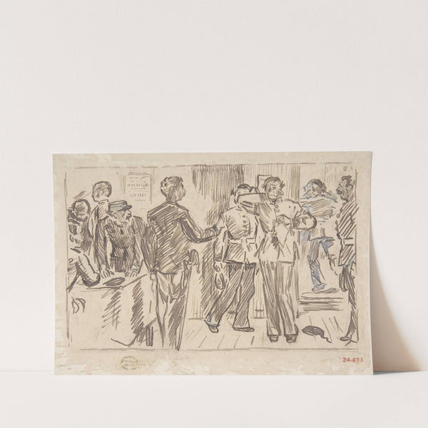 'The Soldier's Tear'–Old Song by Charles Samuel Keene