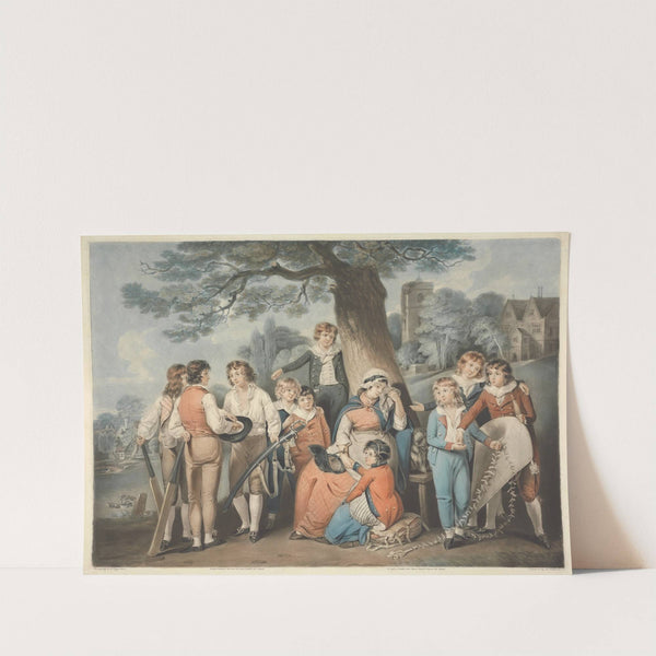 Escape from the Trojan camp (1648) by Abraham Bosse