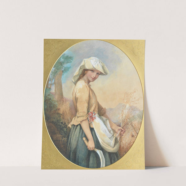 The Solitary Reaper by Thomas Faed