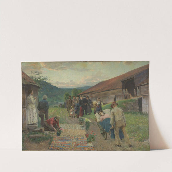 The Son of Man (1891) by Christian Skredsvig