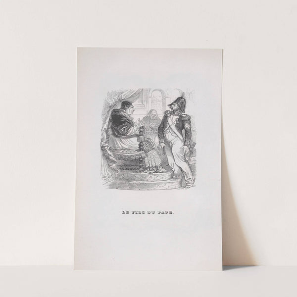 The Son of the Pope by J. J. Grandville