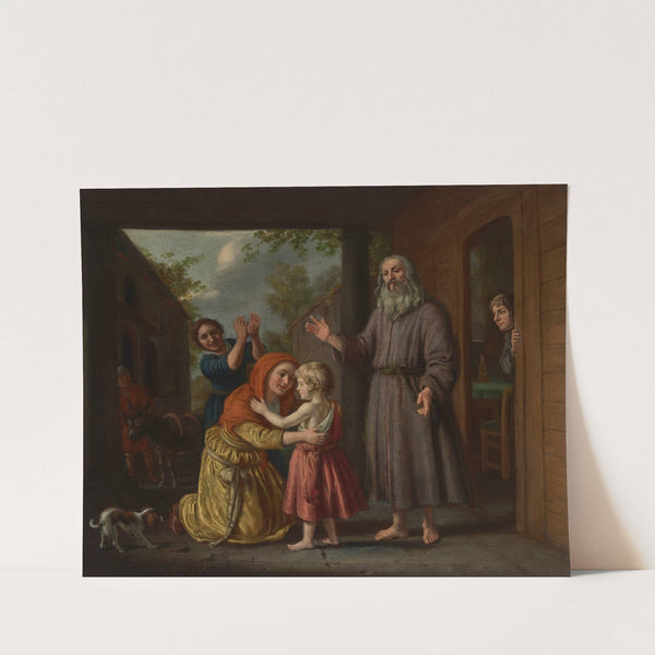 The son of the Shunammite woman revived by Jan Victors