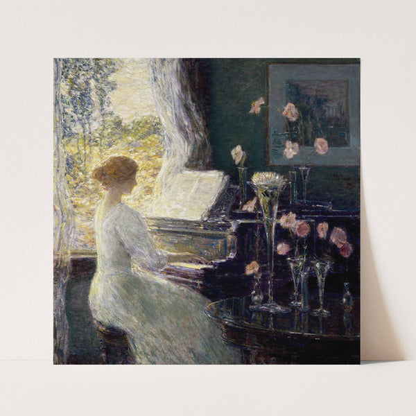 The Sonata (1911) by Childe Hassam