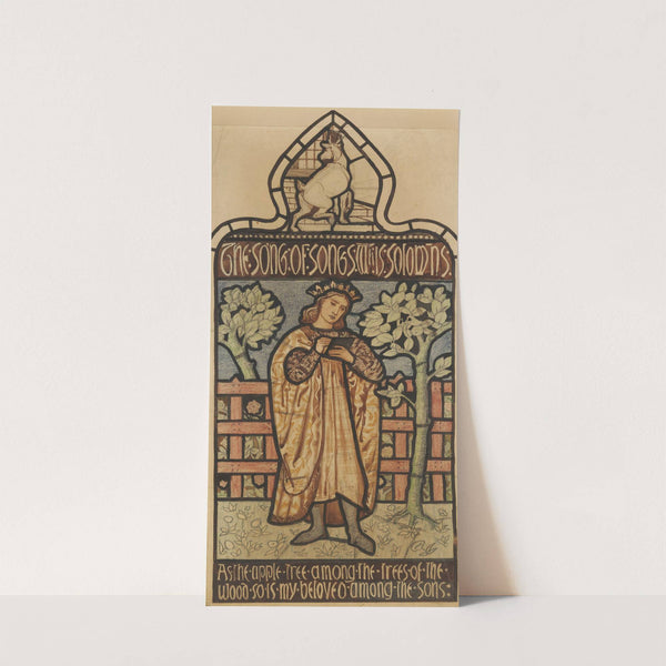 The Song of Solomon - As the Apple Tree among the Trees of the Wood by Sir Edward Coley Burne-Jones