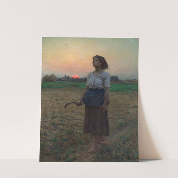 The Song of the Lark (1884) by Jules Breton