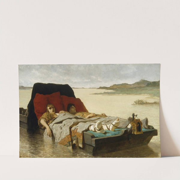 The sons of Clovis II (1880) by Evariste-Vital Luminais