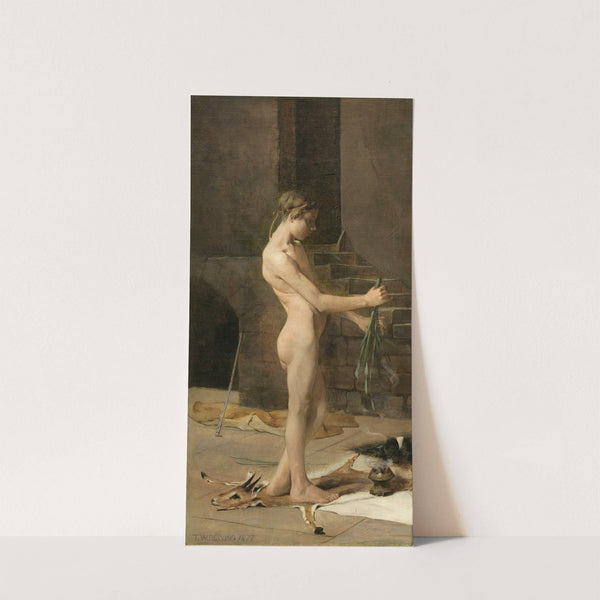 The Sorcerer's Slave by Thomas Wilmer Dewing