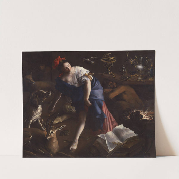 The Sorceress by Bartolomeo Guidobono