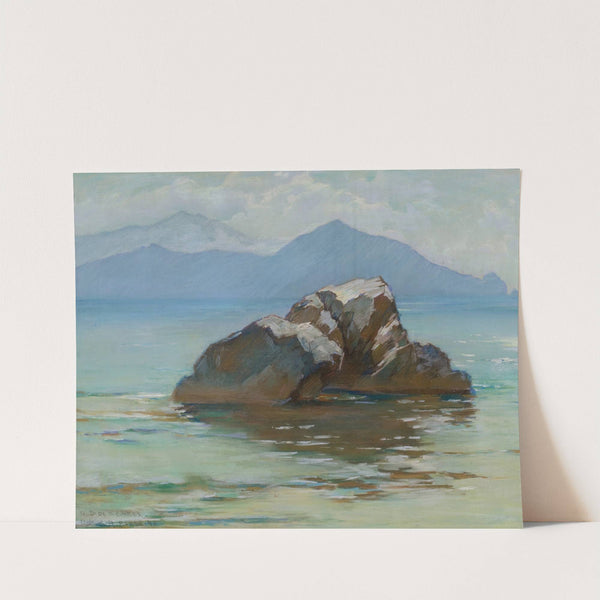 The Sorrentia Peninsula from Capri (1923) by George Randolph Barse