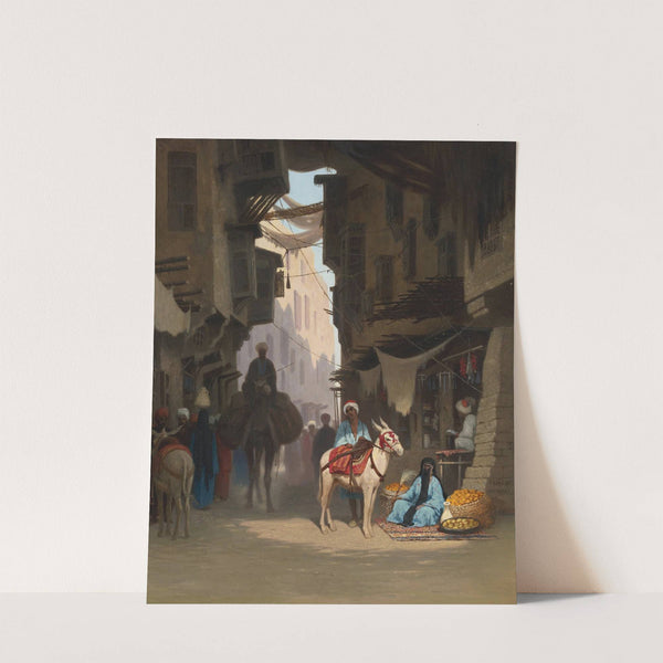The Souk by Charles Théodore Frère