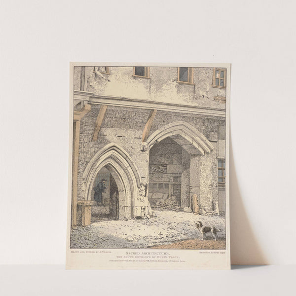 The South Entrance of Duke's Place by John Thomas Smith