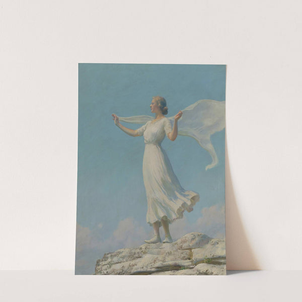 The South Wind (The Breezy Day) (1917) by Charles Courtney Curran