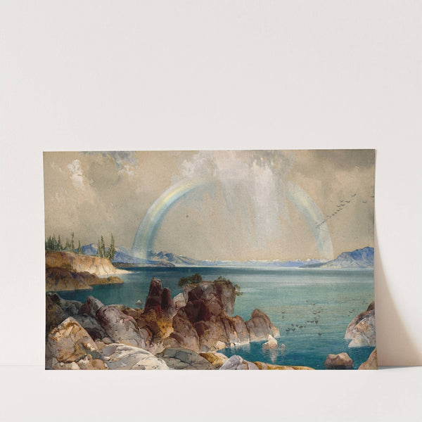 The Southern Arm of the Yellowstone Lake, Yellowstone National Park, Wyoming Territory (1874) by Thomas Moran