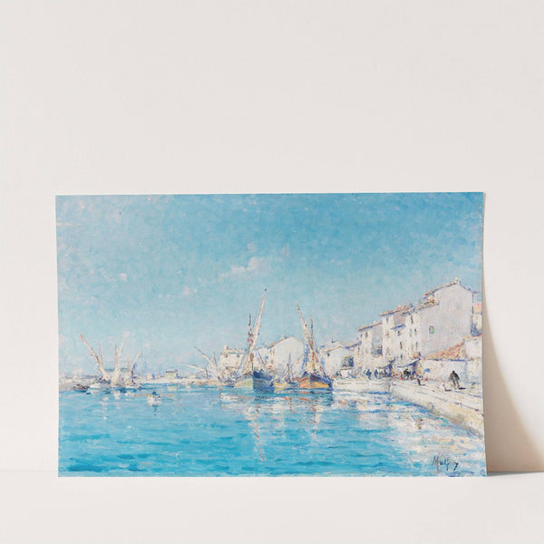 The southern French fishing port of Martigues by Henry Malfroy