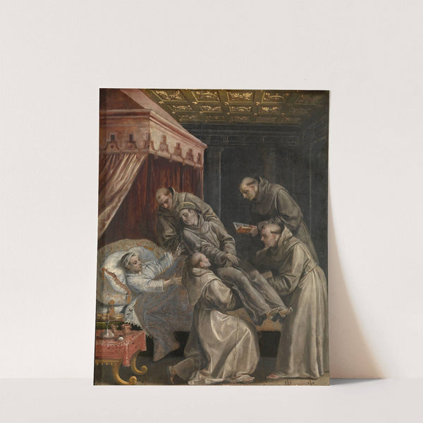 The Spanish Crown Prince Don Carlos Heals After Touching the Corpse of Saint Didacus by Maerten De Vos