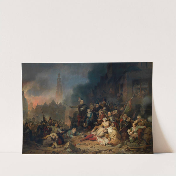 The Spanish Fury in Antwerp (1837) by Ferdinand de Braekeleer