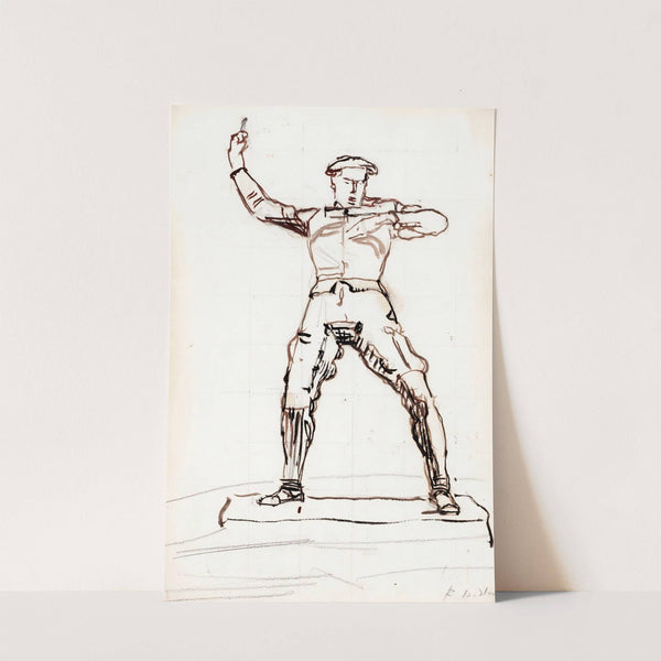 The Speaker by Ferdinand Hodler