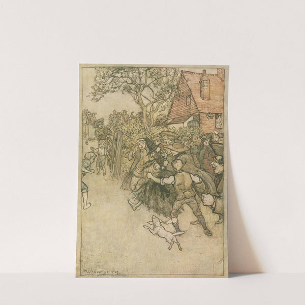 The spectre of Tappington (1911) by Arthur Rackham