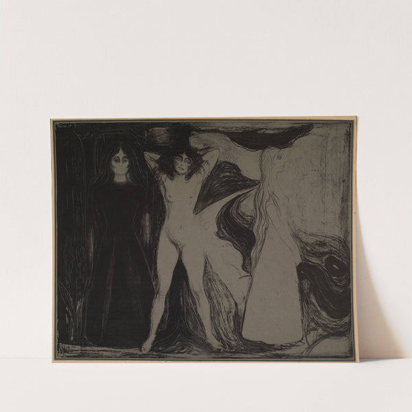 The Sphynx Woman in Three Stages (1980) by Edvard Munch