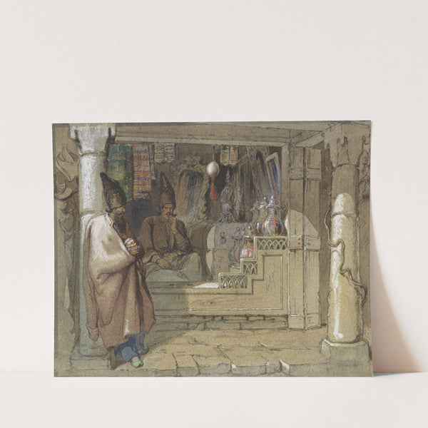 The spice sellers by Vittorio Amadeo Preziosi