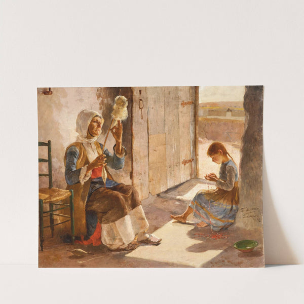 The Spinner by Polychronis Lembesis