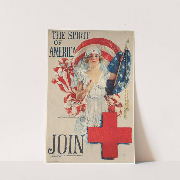 The spirit of America. Join (1919) by Howard Chandler Christy