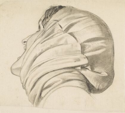 The Spirit of Justice – Study for the Head of the Widow