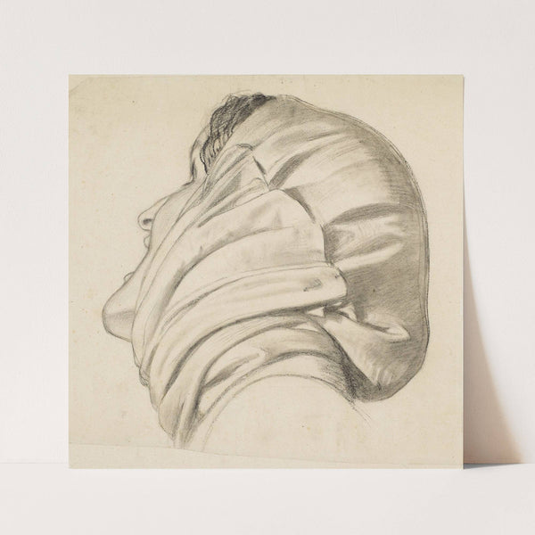 The Spirit of Justice – Study for the Head of the Widow by Ford Madox Brown