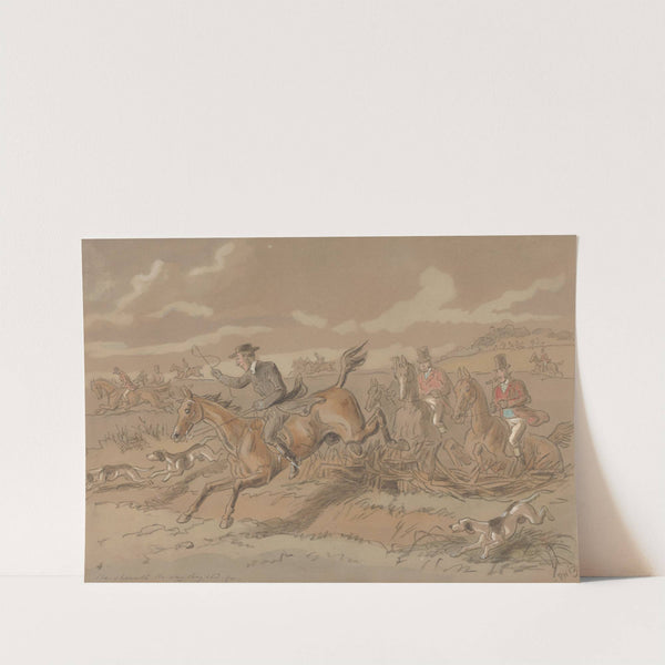 The Sporting Parson; 'He Sheweth Them the Way They Should Go' by Hablot Knight Browne