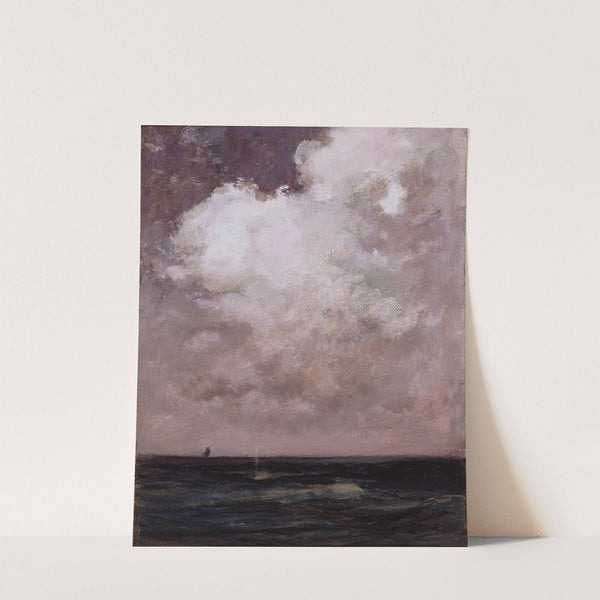 The Spouting Whale by William Morris Hunt