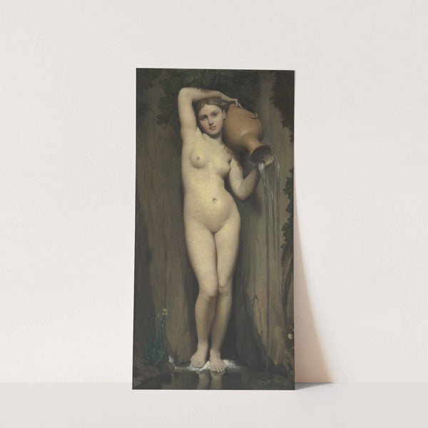 The Spring by Jean Auguste Dominique Ingres