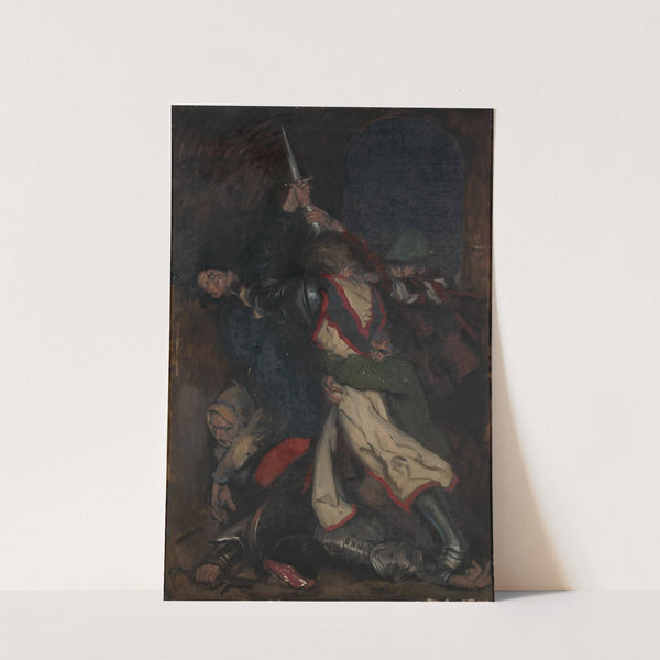 The Squire of Low Degree (ca. 1897) by Edwin Austin Abbey