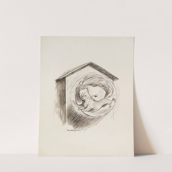 The squirrel cage (1912) by William Henry Walker