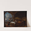 The stable by Philips Wouwerman