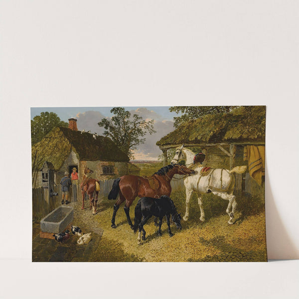 The Stable Yard by John Frederick Herring Jr.